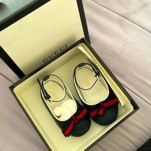 Little girl Gucci shoes